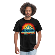 Funny Introvert Anti Social Done Peopling Unisex Classic T-Shirt - black